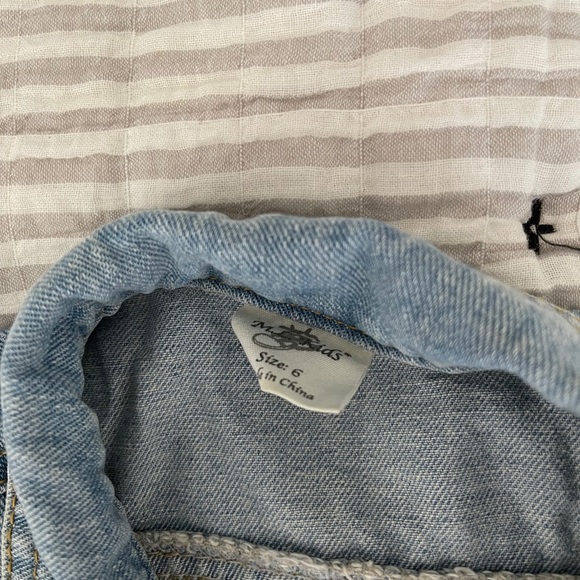 ML KIDS Girls Jean Jacket Size 6 - Picture 5 of 5